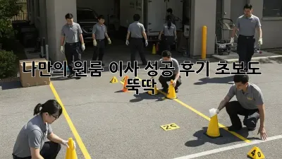 나만의 원룸 이사 성공 후기: 초보도 뚝딱!
